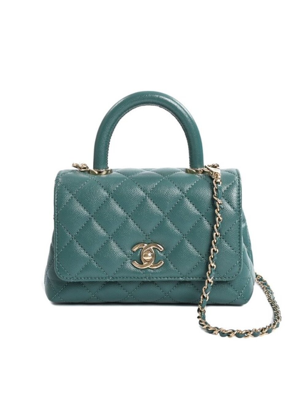 Chanel Handbag Top Handle Flap